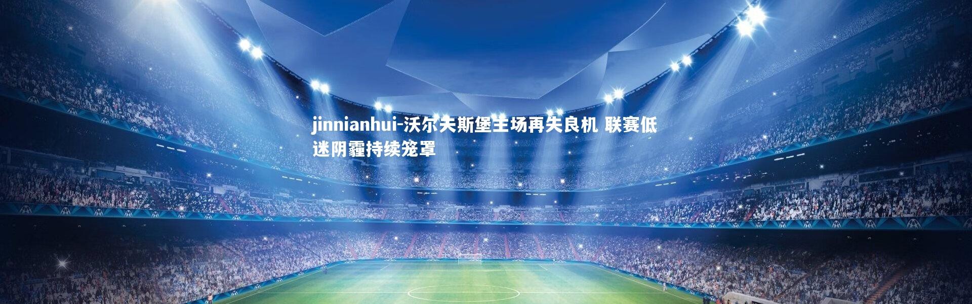 jinnianhui-沃尔夫斯堡主场再失良机 联赛低迷阴霾持续笼罩